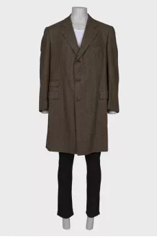 Men's coat "French herringbone"