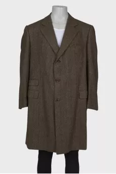 Men's coat "French herringbone"
