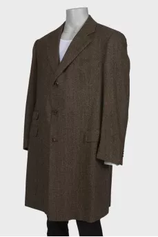 Men's coat "French herringbone"