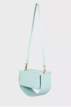 Rectangular leather bag