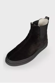 Men's suede boots