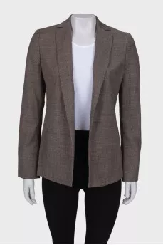 Gray wool jacket