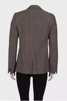 Gray wool jacket