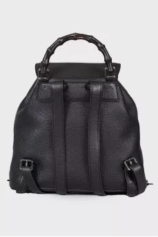 Bamboo leather backpack