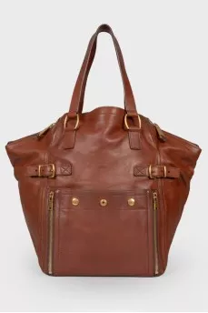 Downtown leather bag