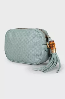 Кожаная сумка Microguccissima Sunshine Disco