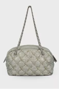 Сумка Tweed On Stitch Zip Quilted Nylon Small