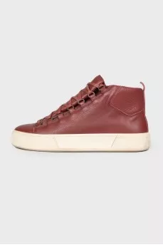 Arena men's leather sneakers