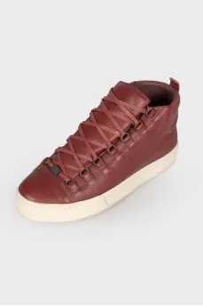 Arena men's leather sneakers
