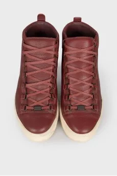 Arena men's leather sneakers