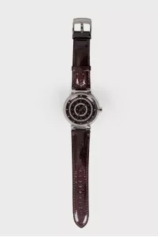 Часы Vernis Diamond Tambour Disc Watch L Amarante
