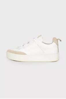 Valia leather sneakers