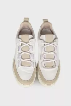 Valia leather sneakers