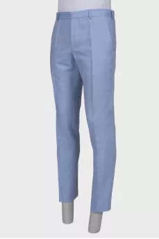 Men's linen trousers