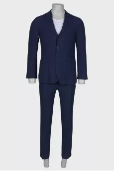 Men's linen suit