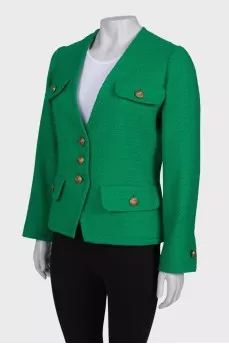 Vintage tweed green jacket