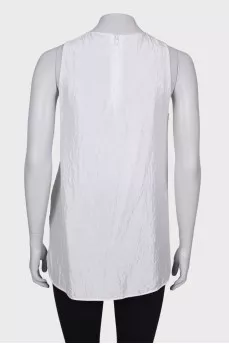 White top with Swarovski crystals