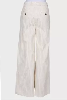 Daisy White trousers with tag