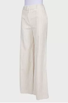 Daisy White trousers with tag