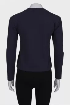 Jumper with beaded embroidery