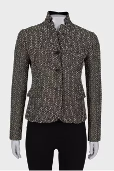 Gold textured Jacket