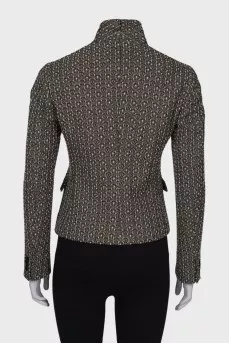 Gold textured Jacket