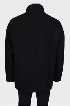 Men's black jacket