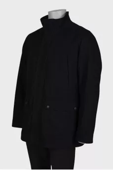 Men's black jacket