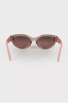 Sunglasses with translucent frames