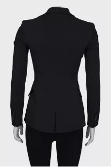 Classic jacket close-fitting in the waist