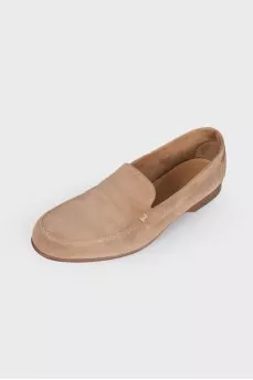 Men's suede loafers