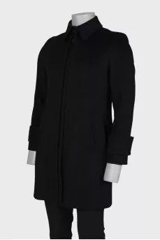 Men's black coat
