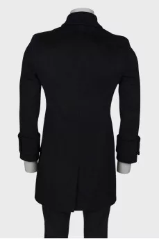 Men's black coat
