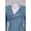 Denim suit jacket and skirt