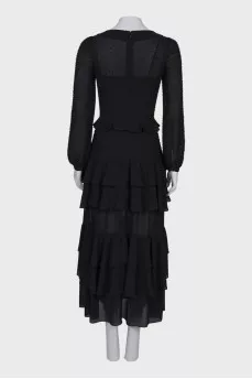 Black dress with beads