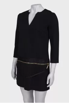 Black V-Neck dress