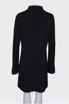 Long sleeve wool dress