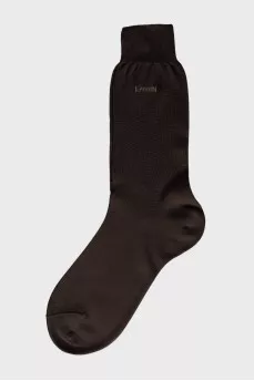 Men's dark gray socks