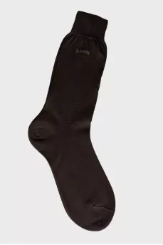 Men's dark gray socks