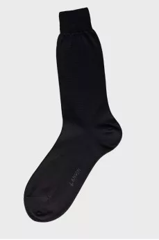 Men's black socks