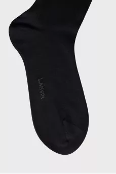 Men's black socks