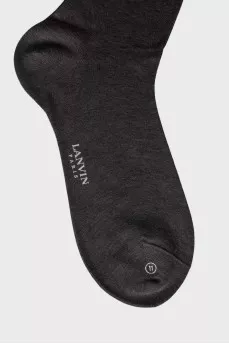 Men's gray socks