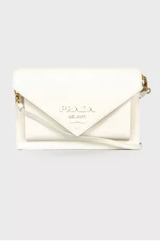 Сумка Saffiano leather Logo Plaque Envelope
