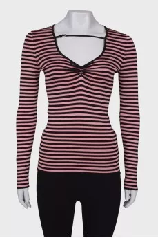 Long sleeve V-neck
