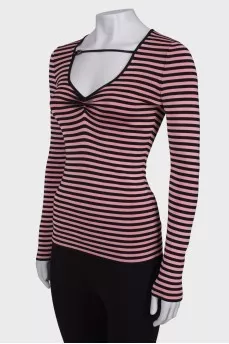 Long sleeve V-neck