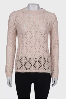 Knitted wool sweater