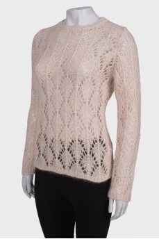 Knitted wool sweater