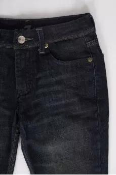 Navy blue skinny jeans