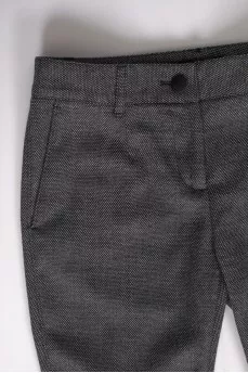 Trousers of natural wool