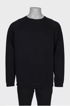 Men's black sweatshirt